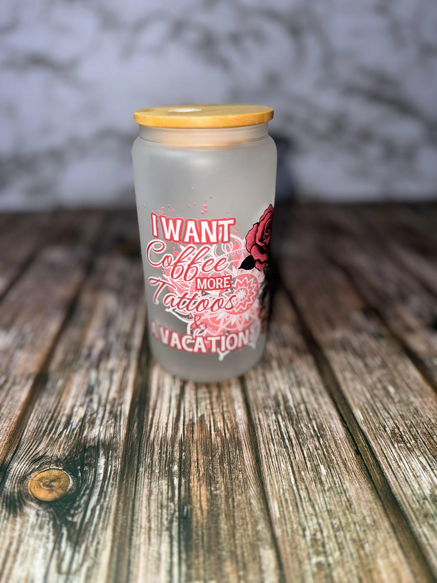 Coffee tattoos vacation