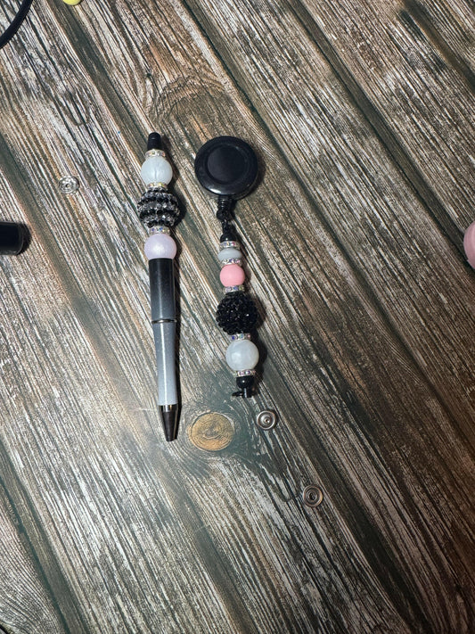 Badge Reel & Pen set