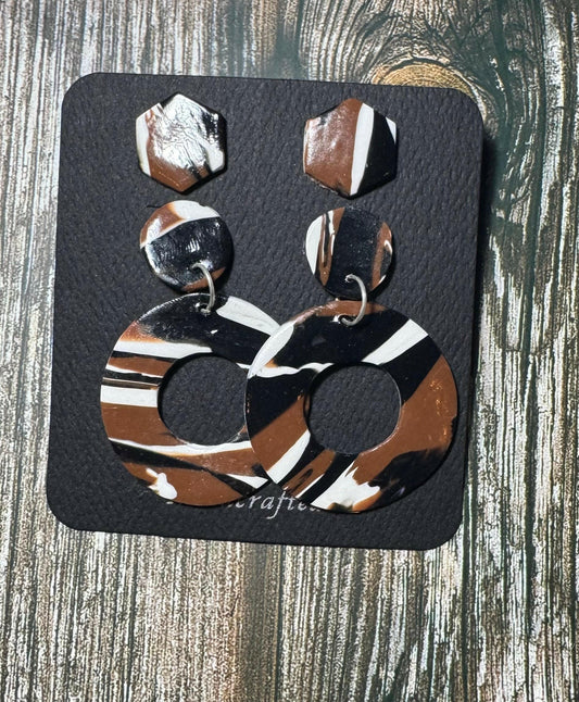 Polymer Clay Earring set