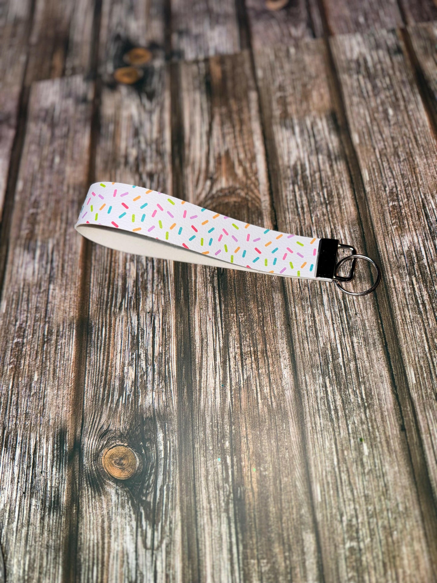 Faux Leather wristlet